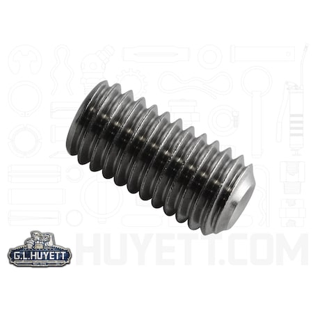 Huyett Hex Socket Set Screw M3x0.5 x 10 SS PL SCRG06-M030-0100188P